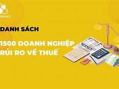 Check Danh Sách Công Ty Rủi Ro Cao Về Thuế